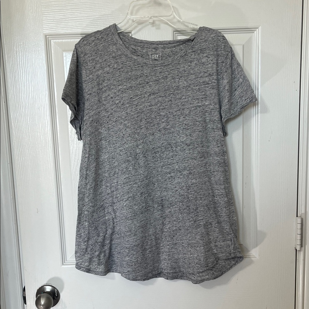 GAP Heather Gray Short Sleeve Crewneck Tee